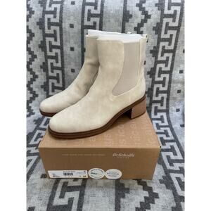 Dr. Scholl's Women's Redux Mid Calf Boot - Off White - Size 11